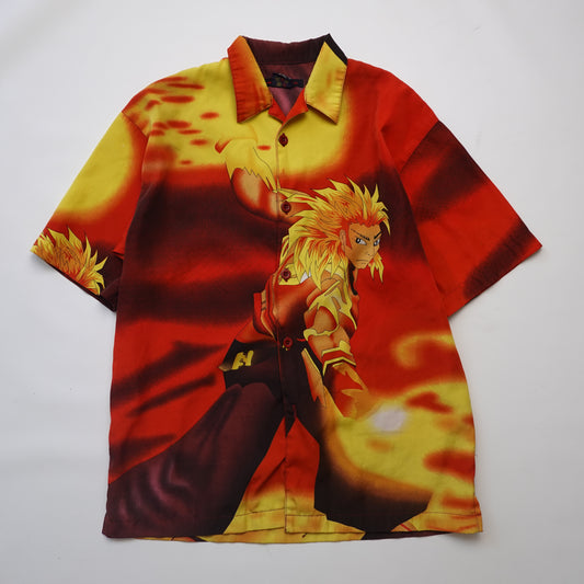 Soya AOP Button Up - Youth L