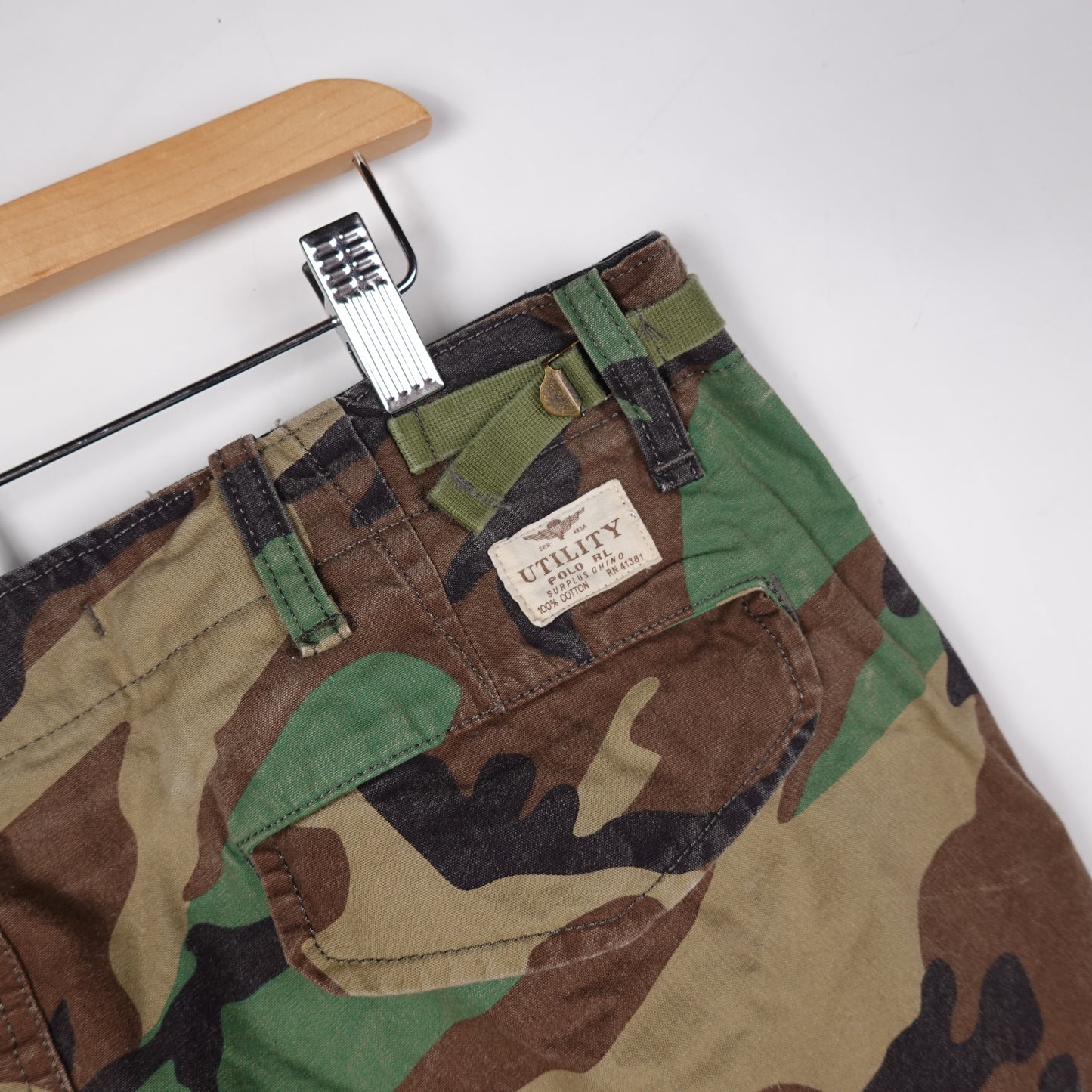 Polo RL Cargo Pant CAMO - Size 35