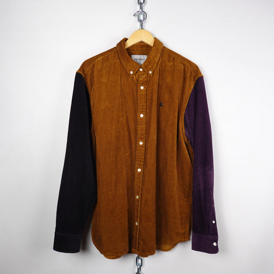 Carhartt WIP Corduroy Button Up - Size XL