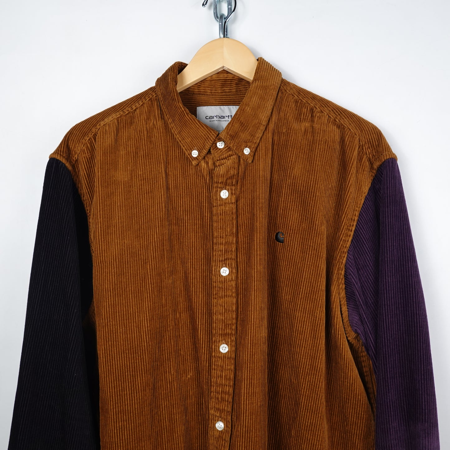 Carhartt WIP Corduroy Button Up - Size XL