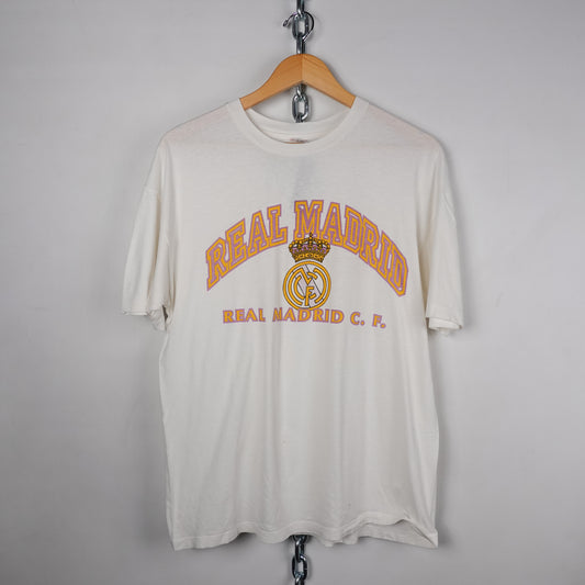 1990s Real Madrid Tee - Size XL