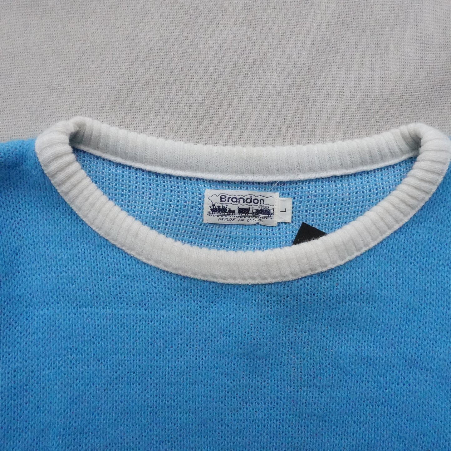 1980s UNC Knit Sweater - Size L