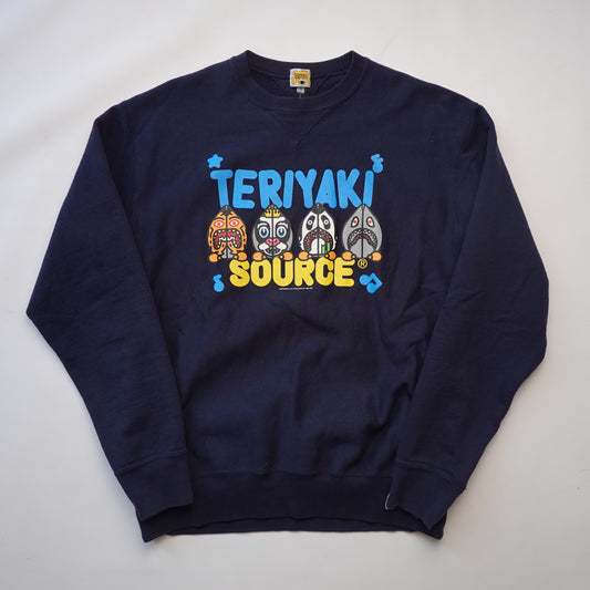 2009 Bape Teriyaki Source Crewneck - Size L