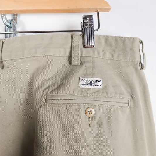 Vintage Polo Pleated Khakis - Size 32