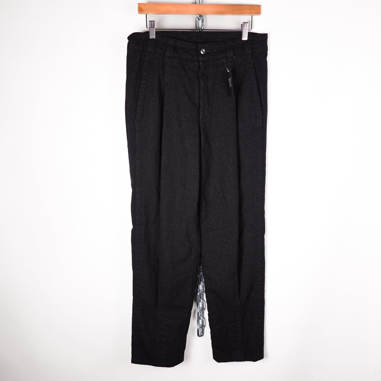 1980s Gianna Versace Wool Trousers - Size 30