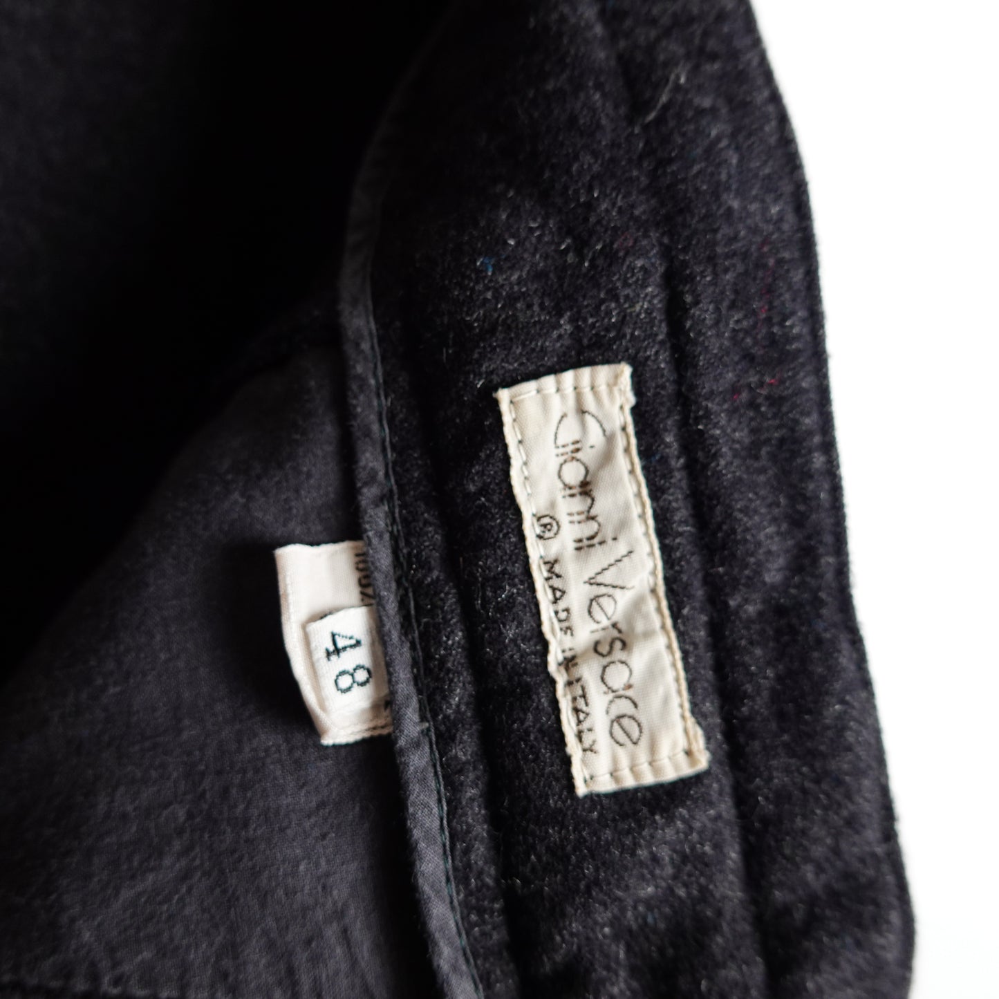 1980s Gianna Versace Wool Trousers - Size 30