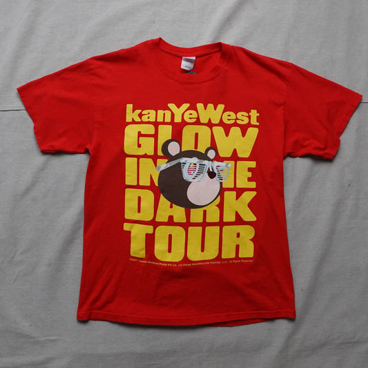 2007 Kanye Glow In The Dark Tour Tee - Size L