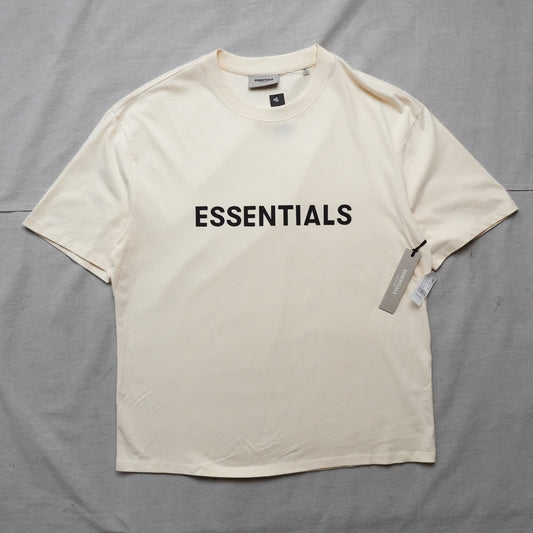 Essentials Cream Tee - Size XL