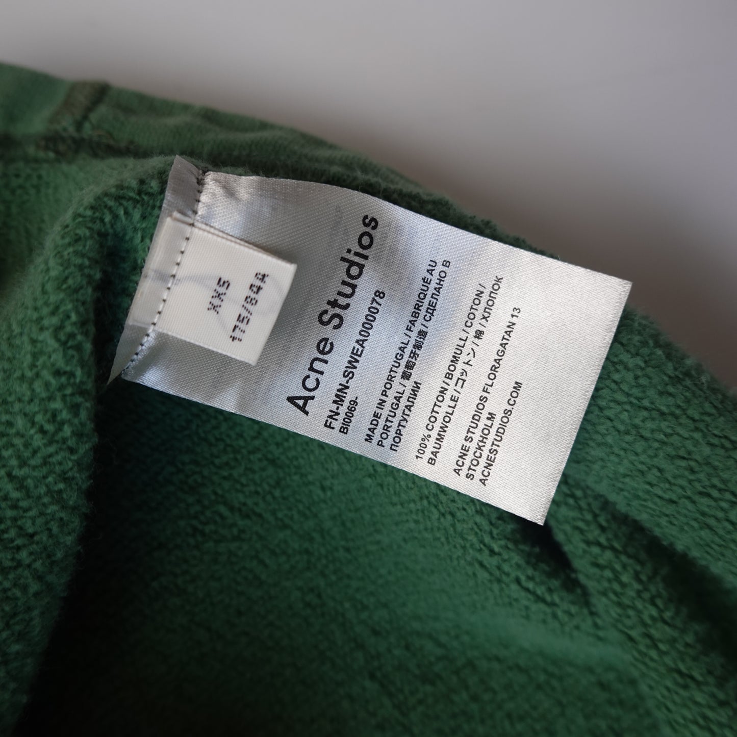 Acne Studios Bonded Oversized Hoodie - Size XXS