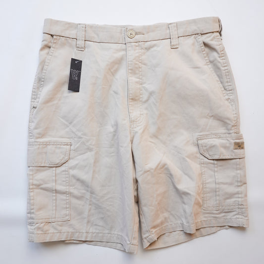 Beige Cargo Shorts - Size 34