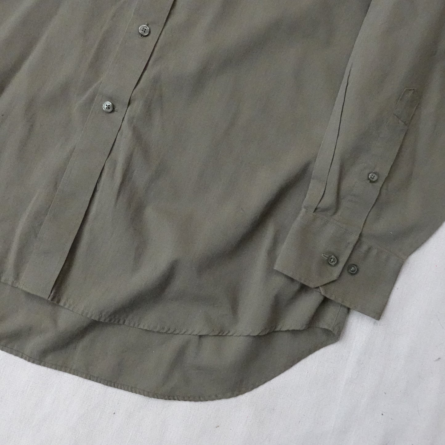 Givenchy Monsieur Green Button Up - Size XL