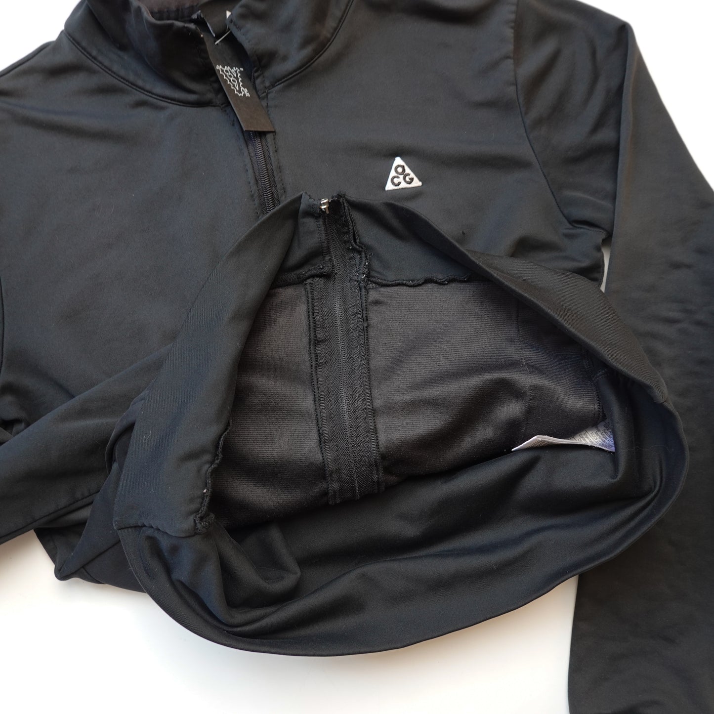 Nike ACG Zip Up Sweater BLACK - Size S