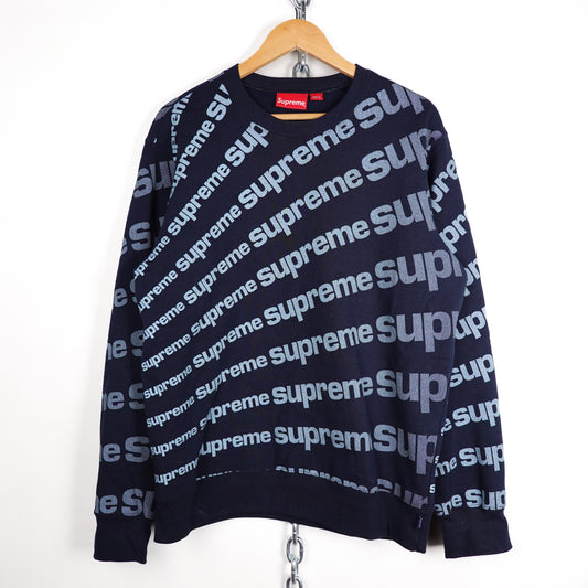 Supreme Radial Crewneck - Size M