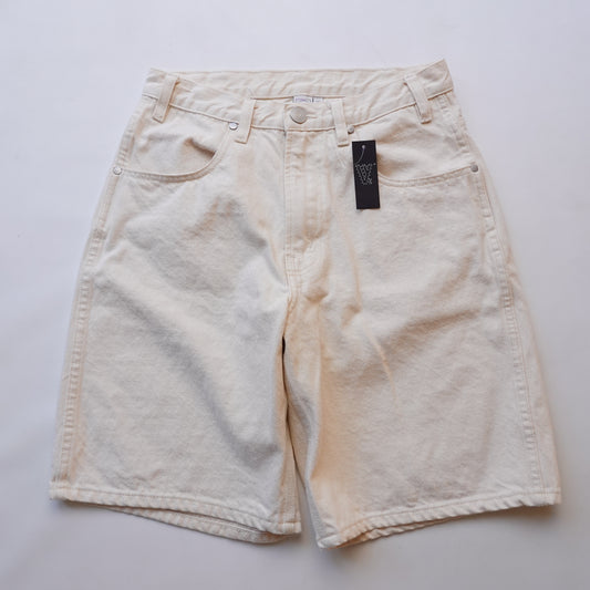 Paa Cream Denim Jorts - Size 30