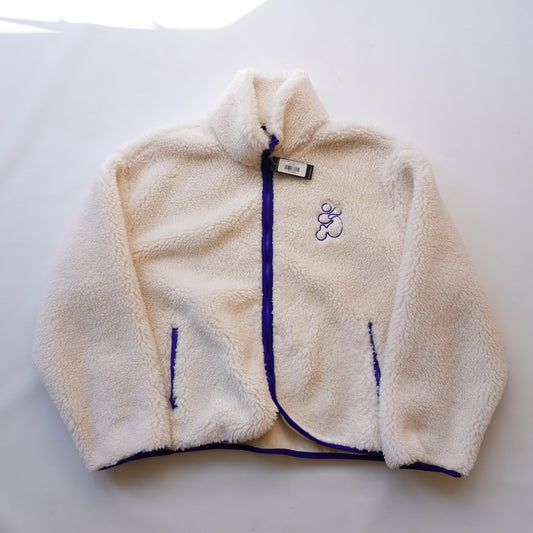 Osh FC White Fleece Jacket - Size L