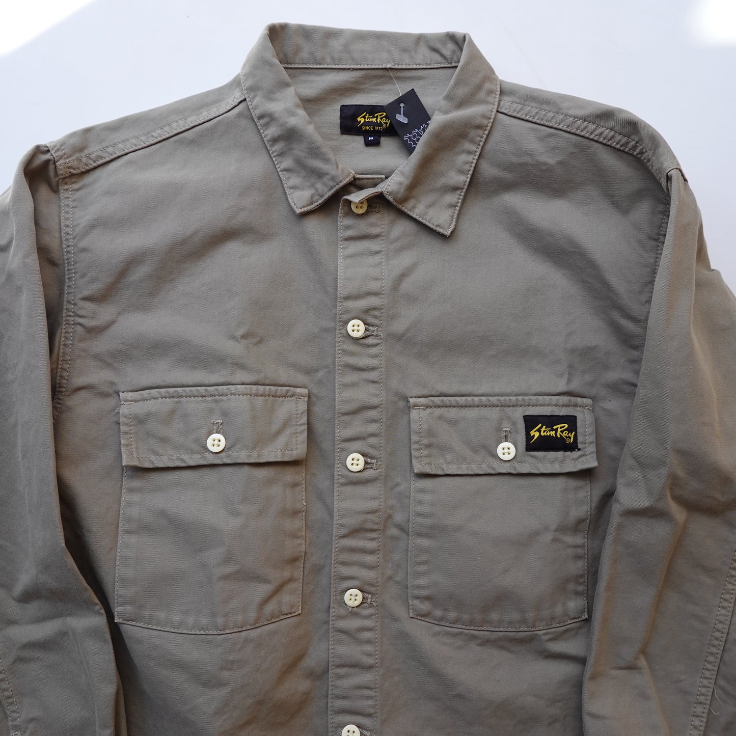Stan Ray Canvas Button Up - Size M