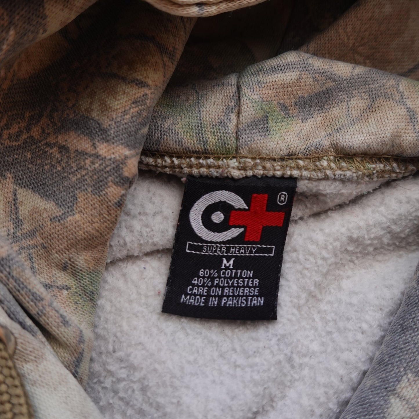 Faded Camo Hoodie - Size M