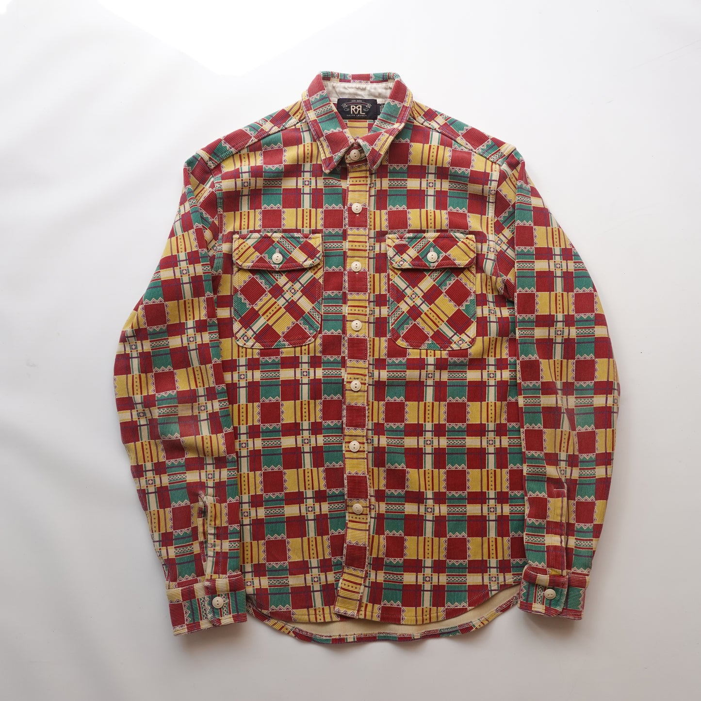 Ralph Lauren RRL Aztec Work Shirt - Size M