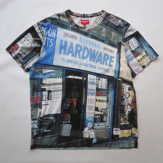 Supreme Hardware AOP Tee - Size L