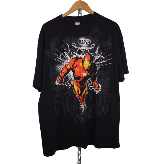 Y2K Iron Man Mad Engine Tee - Size XL