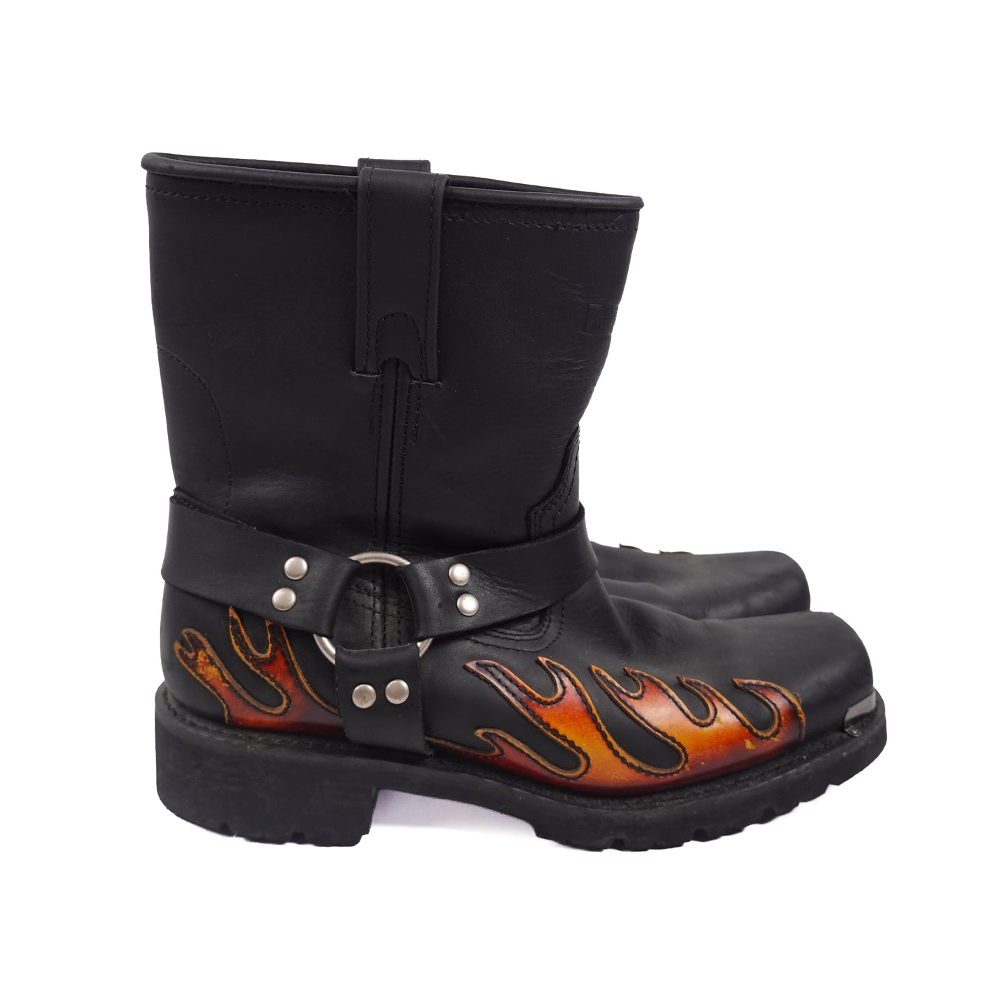 Vintage Element X Leather Flame Boots