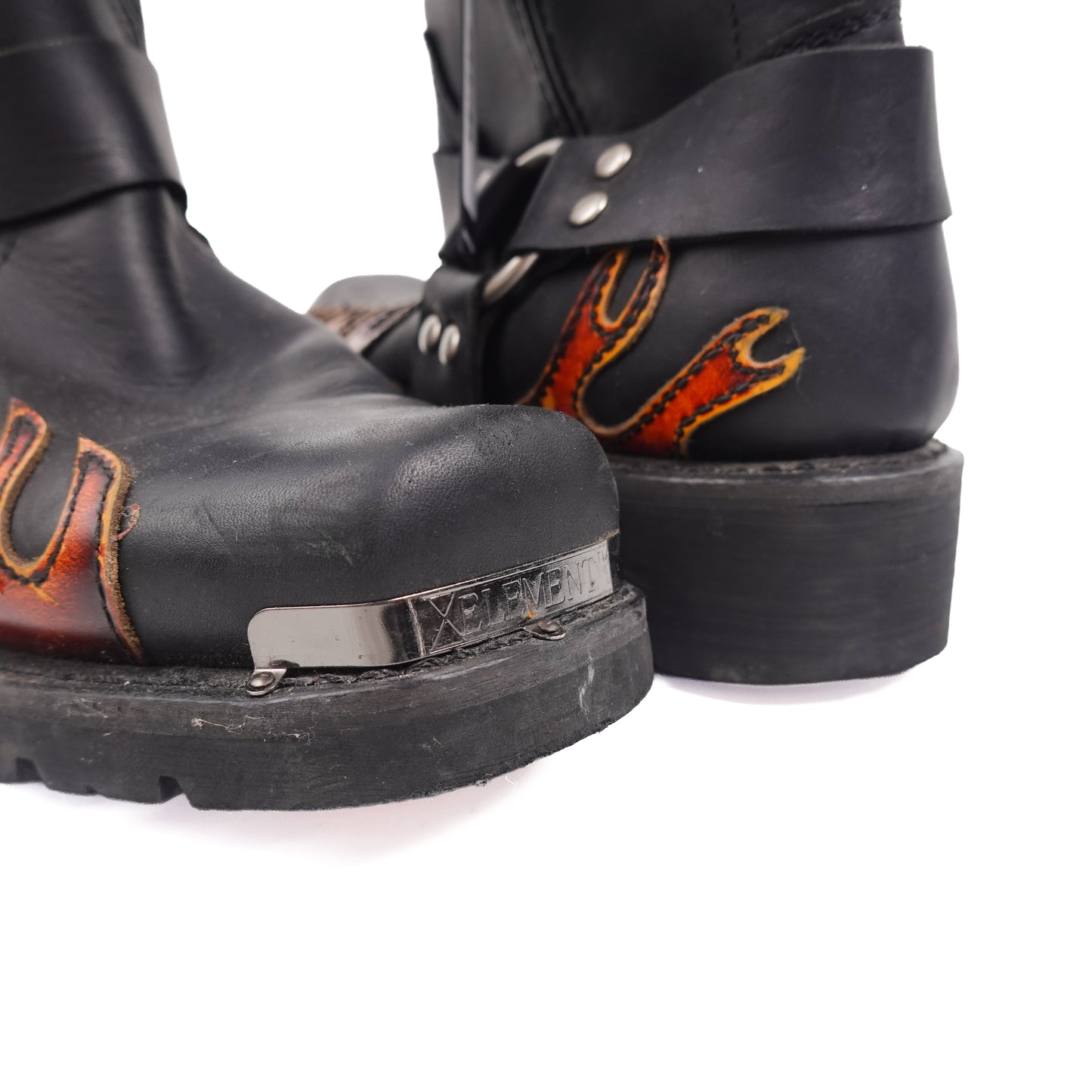 Vintage Element X Leather Flame Boots
