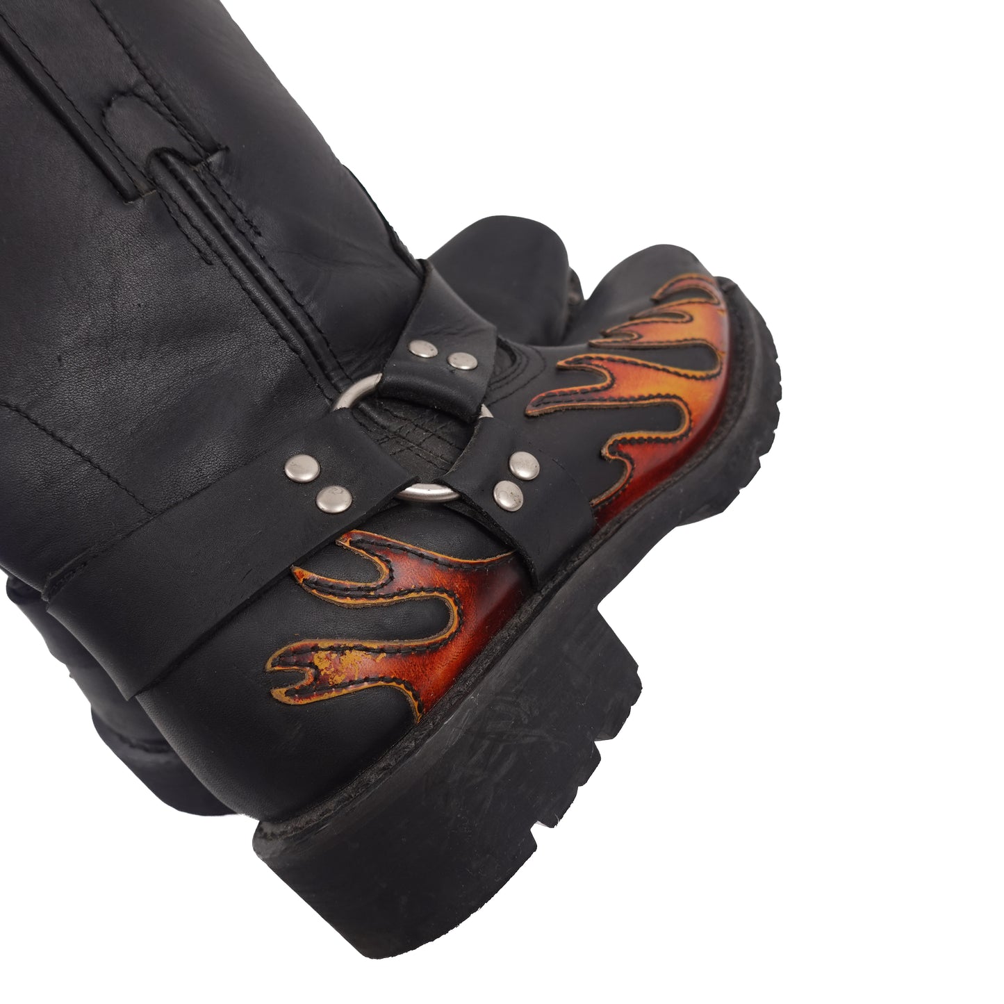 Vintage Element X Leather Flame Boots