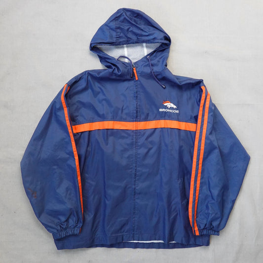 Vintage Denver Broncos Windbreaker - Size XXL