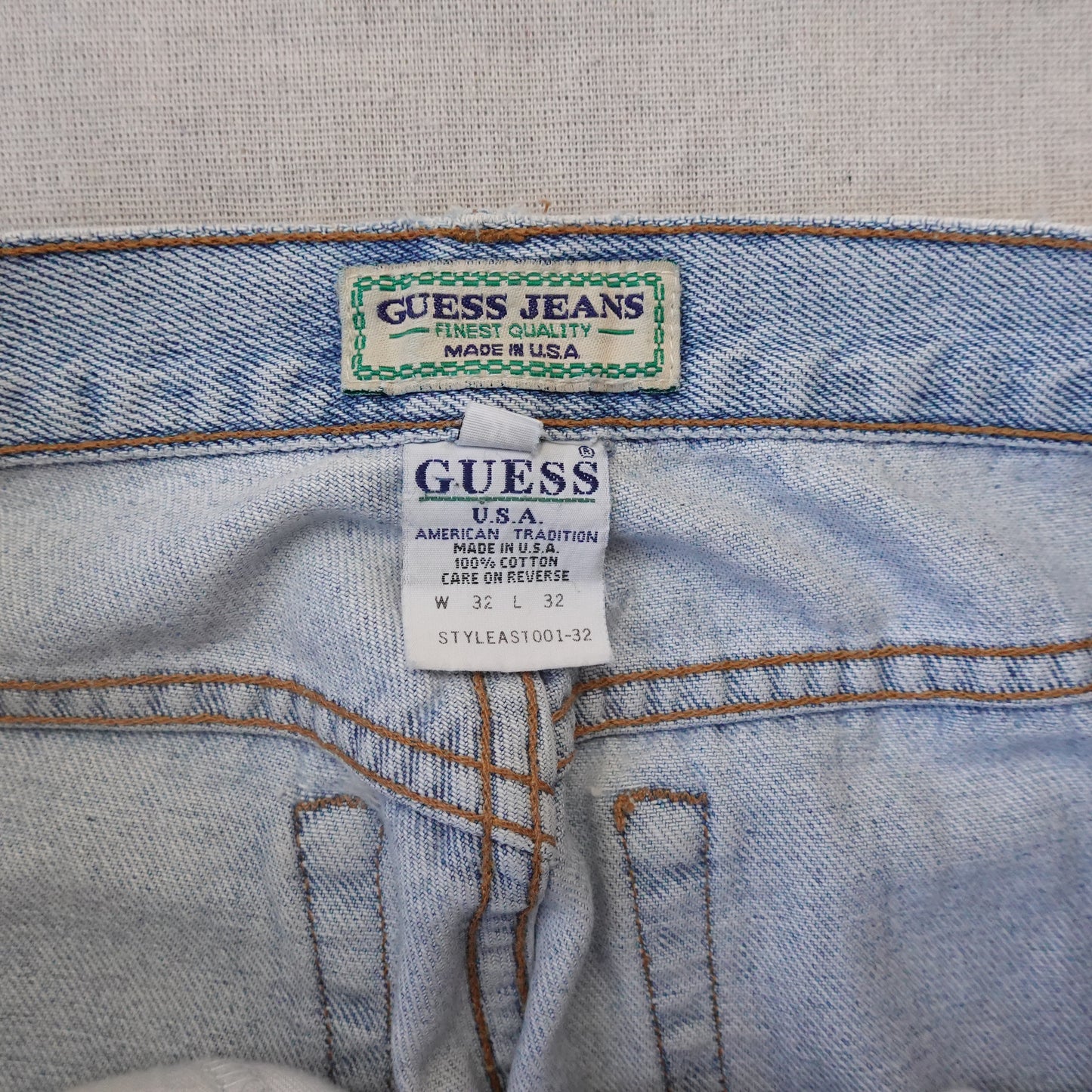 1990s Guess Faded Jeans - Size 32