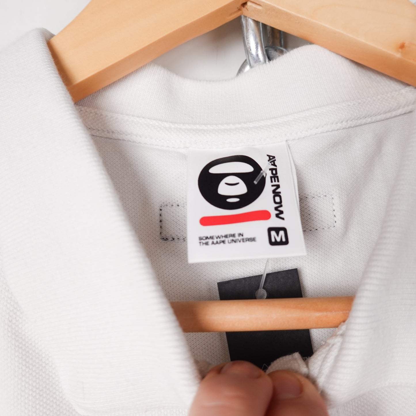 Aape White Polo Shirt - Size M