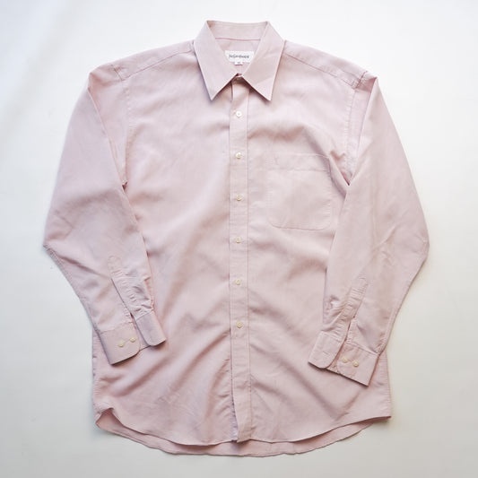 Vintage YSL Pink Button Up Shirt - Size XL