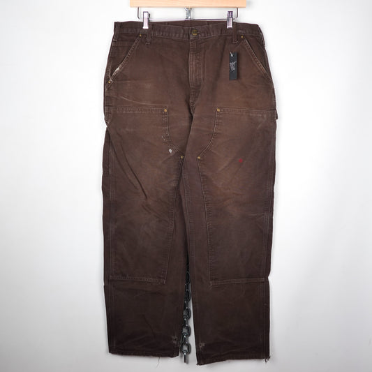 Carhartt Brown Heavy Doubles - Size 36