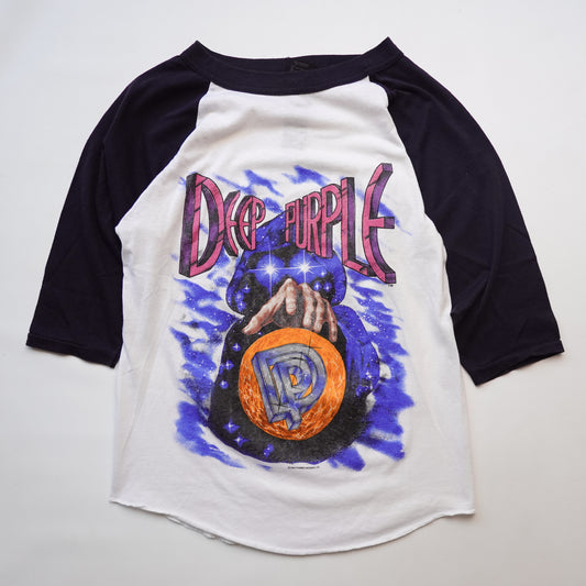 Vintage Deep Purple Raglan Tee - Size S