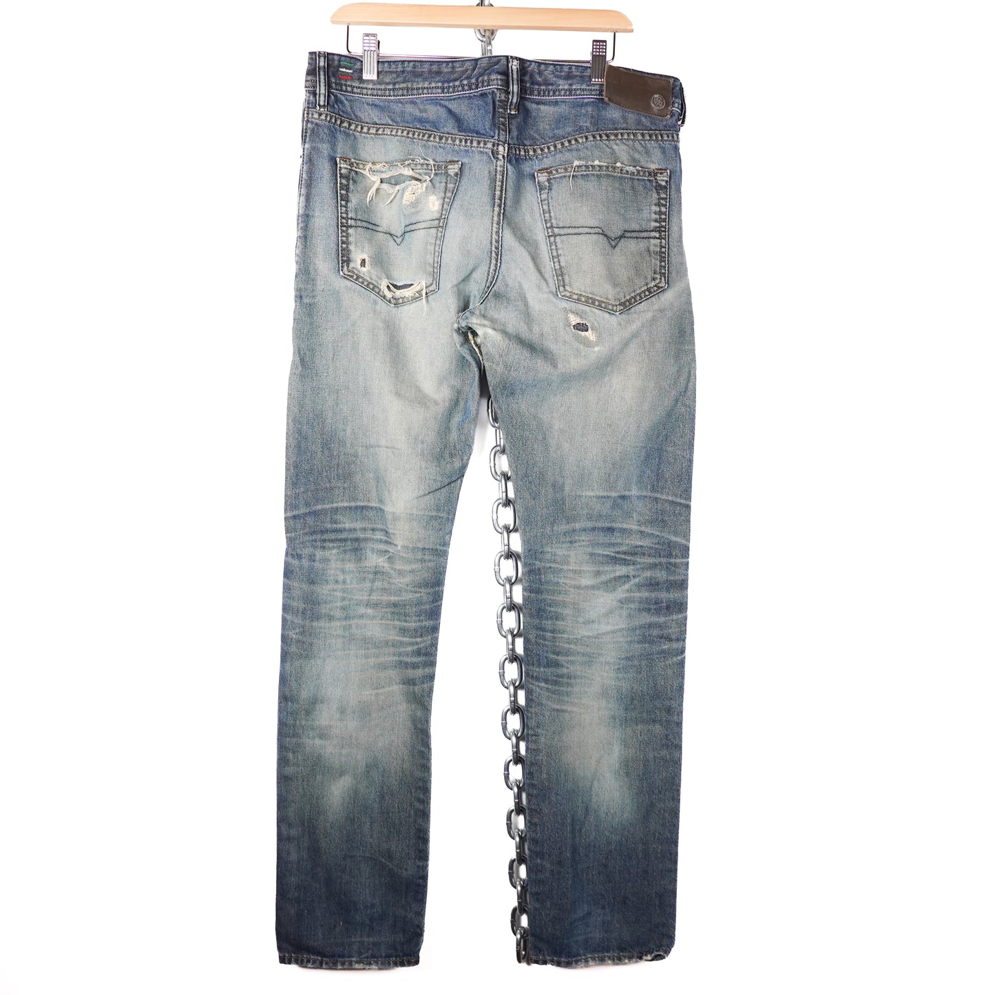 Diesel Repaired Denim Pants - Size 36