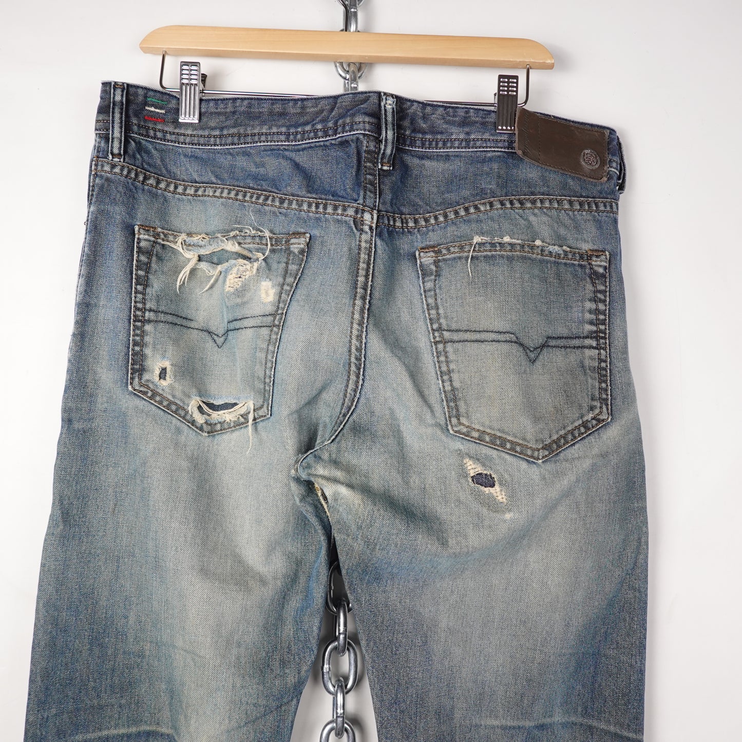 Diesel Repaired Denim Pants - Size 36