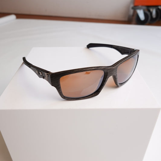 Oakley Jupiter Squared Woodgrain Sunglasses