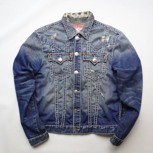 True Religion Denim Jacket - Size XL