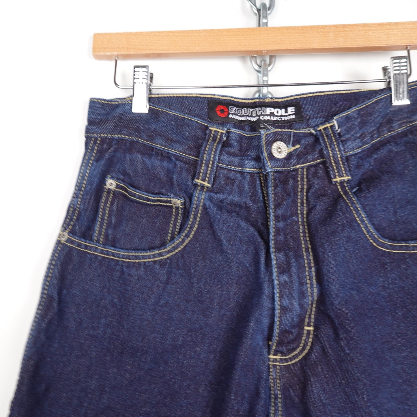 Y2K South Pole Baggy Denim Shorts - Size 29