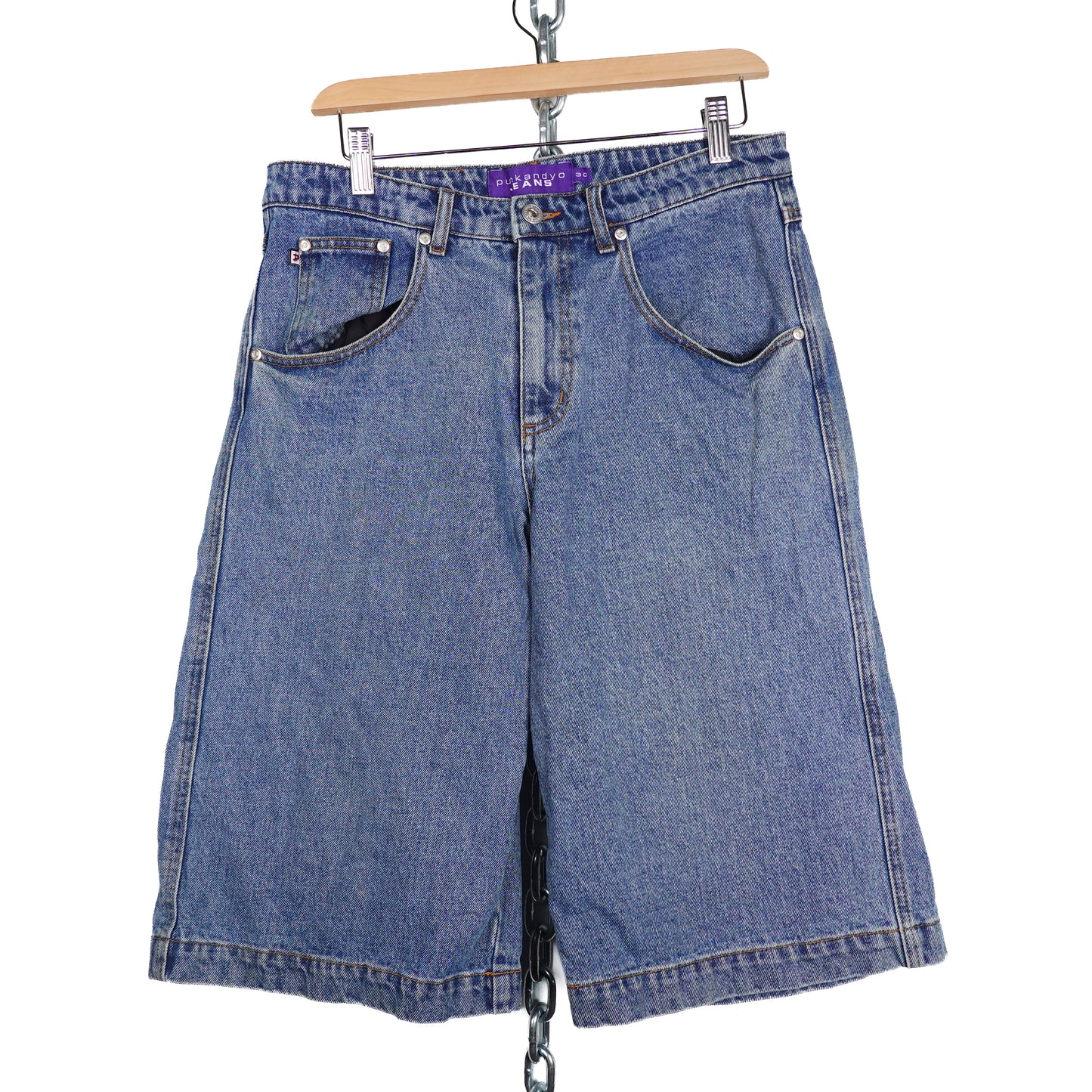 Punkandyo Wash Denim Shorts - Size 30