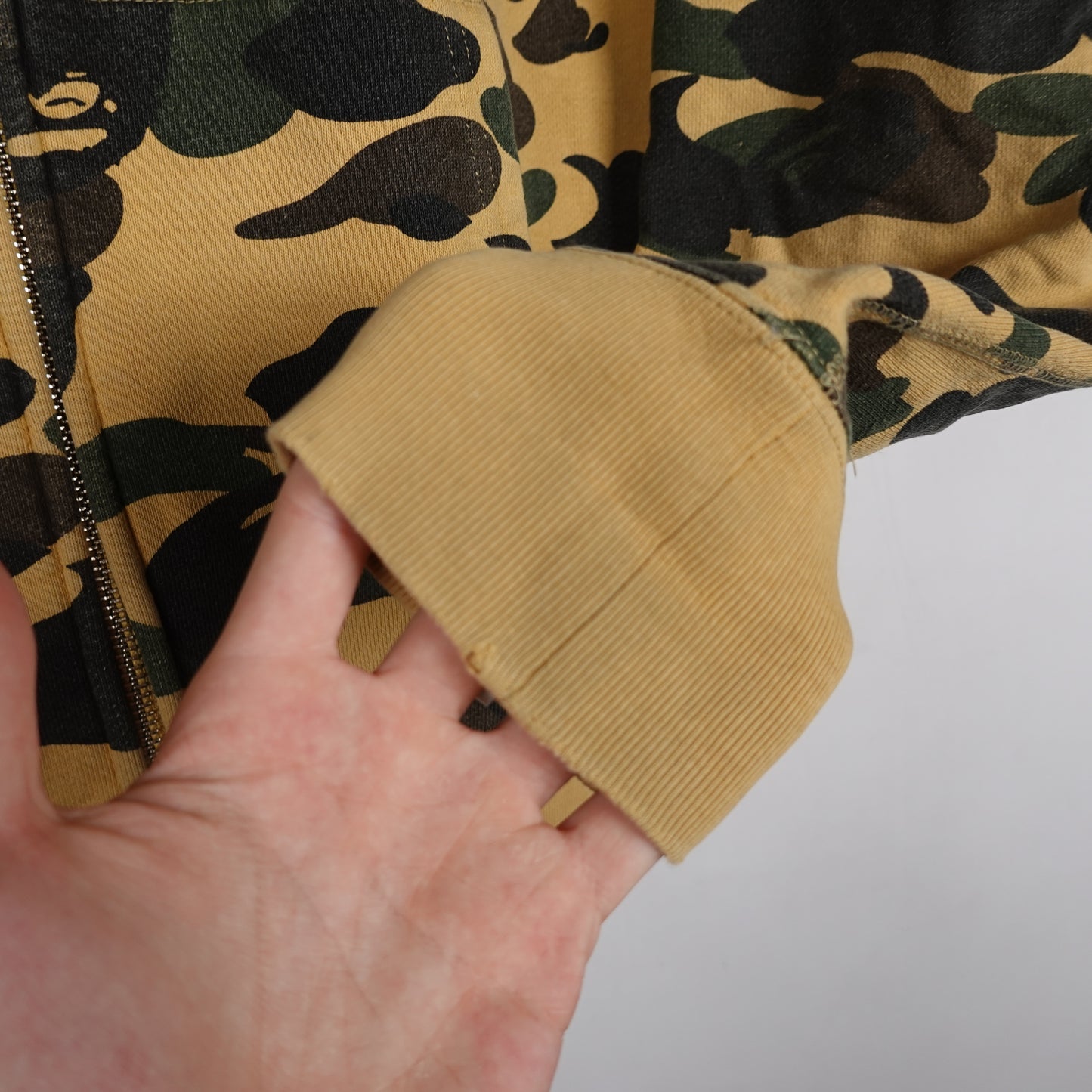 Bape 1st Camo Shark Full Zip Hoodie - Size S