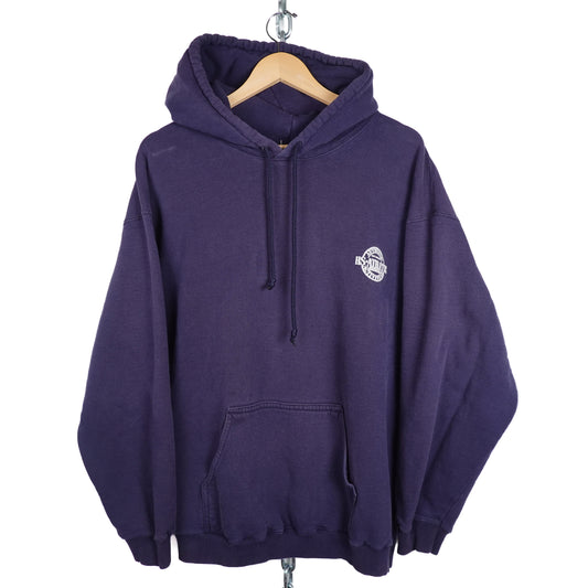 1990s HS Athletics Heavyweight Hoodie - Size L