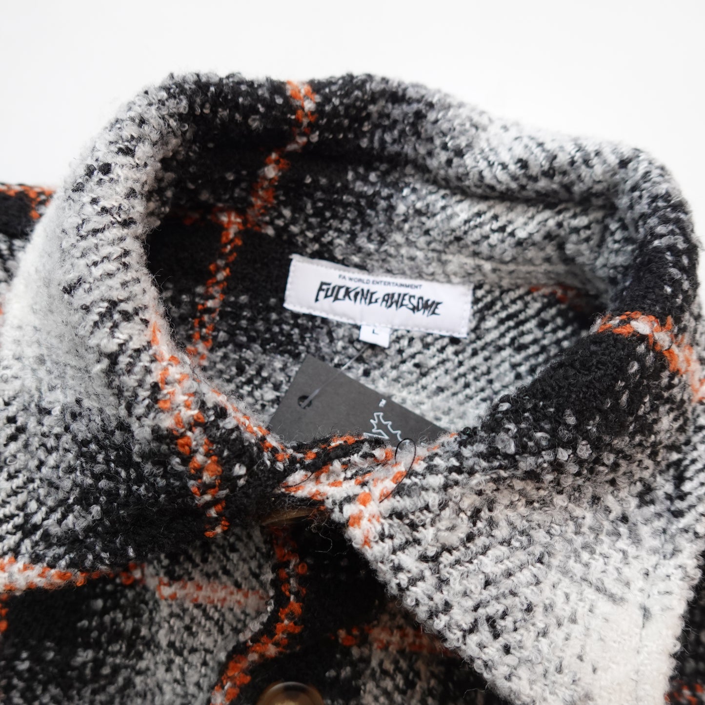 Fucking Awesome Plaid Shacket - Size L