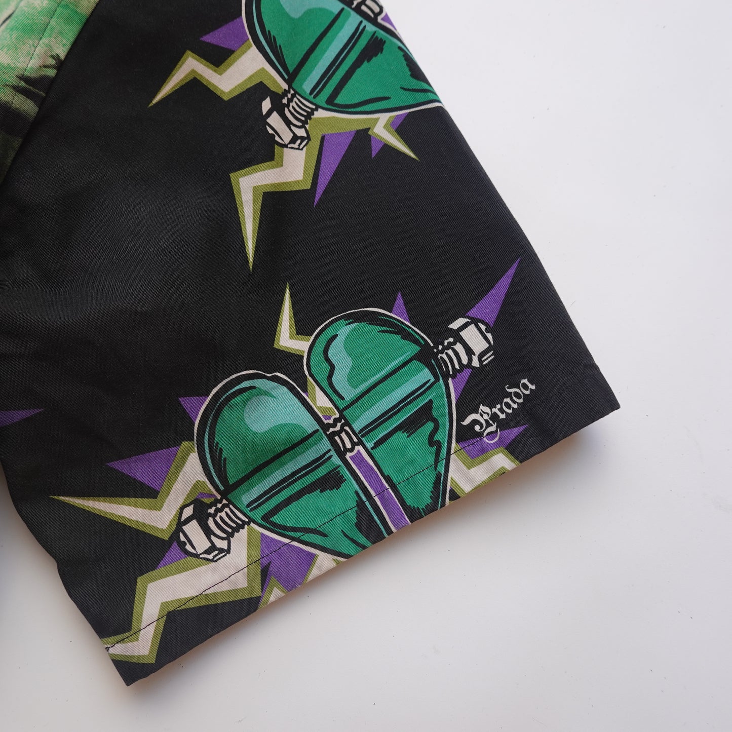 2019 Prada Frankenstein Universal SS Bowling Shirt - Size M