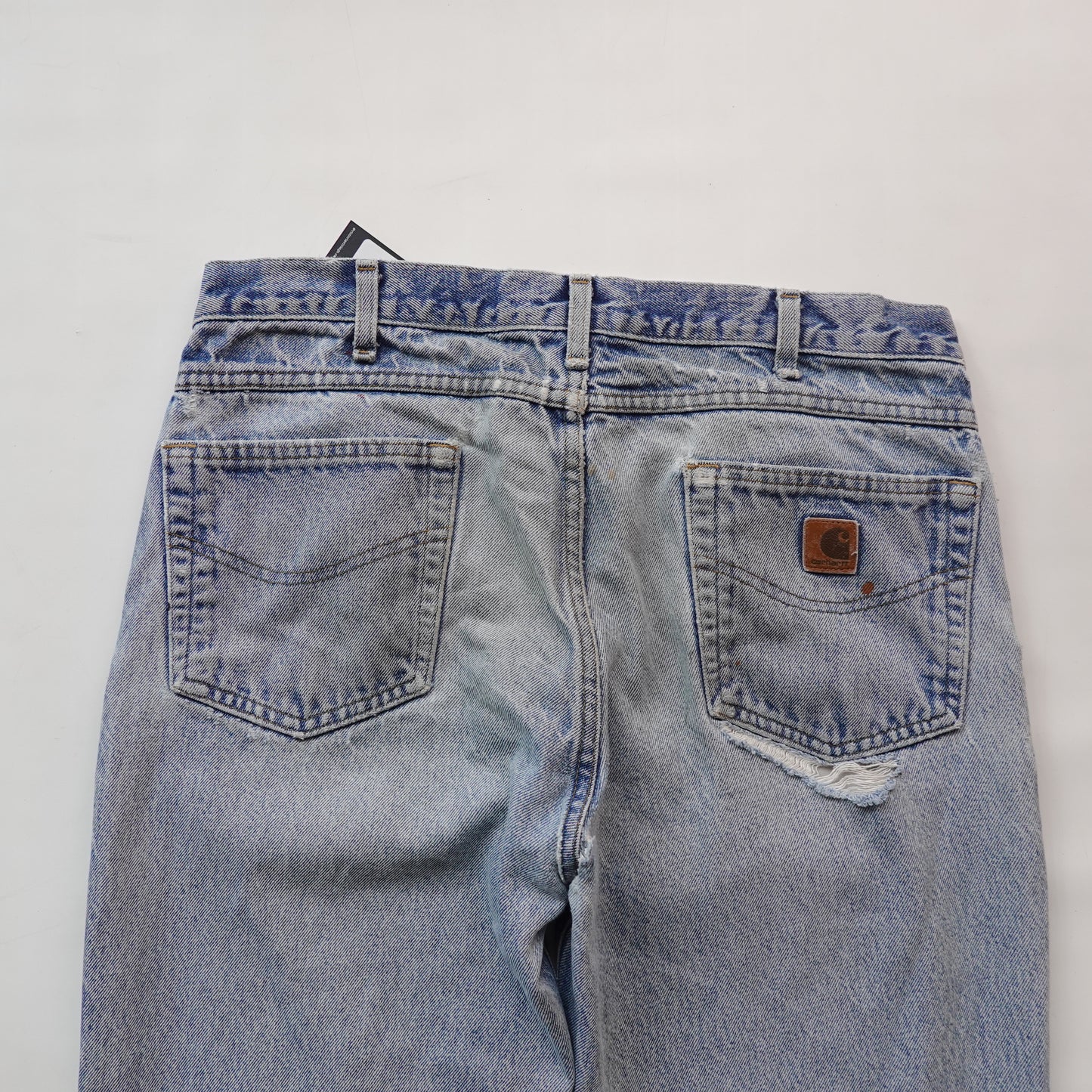 Carhartt Distressed Light Denim - Size 36
