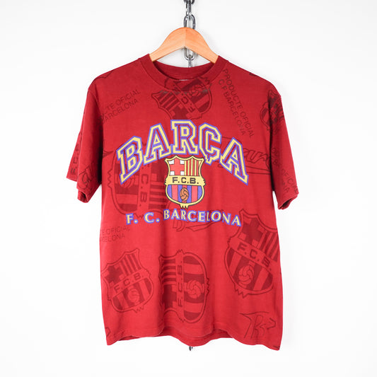 Vintage FC Barcelona Tee - Size L
