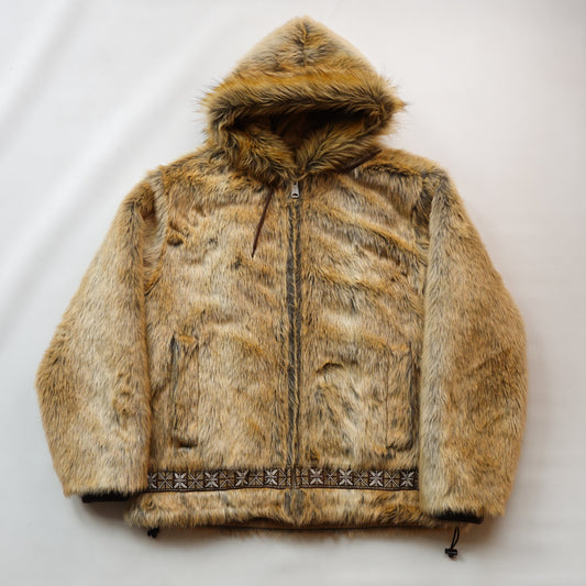 FW23 Supreme Faux Fur Parka - Size L