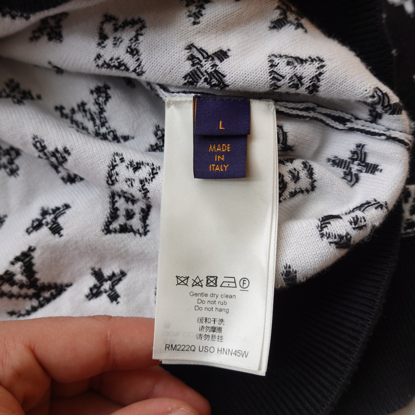 Louis Vuitton Monogram Degrade Hoodie - Size L