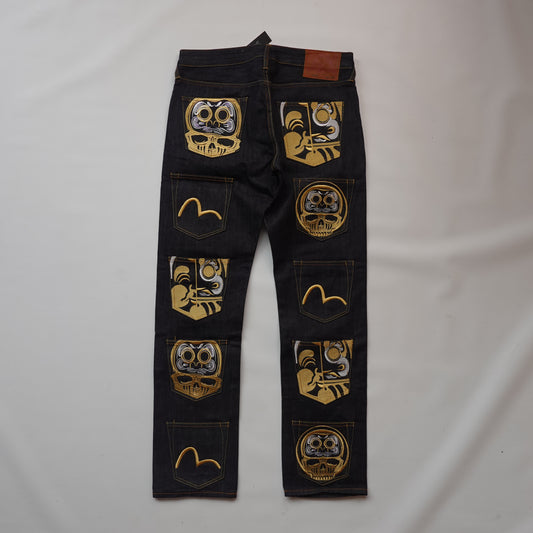 Evisu Multi Pocket Denim Pants - Size 34