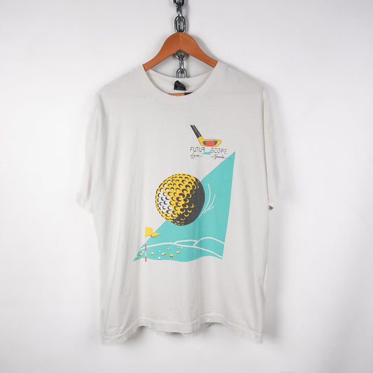 Vintage Future Scope Golf Tee - Size XL