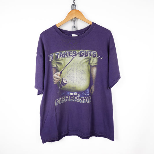 Vintage Fishing Tee - Size XL